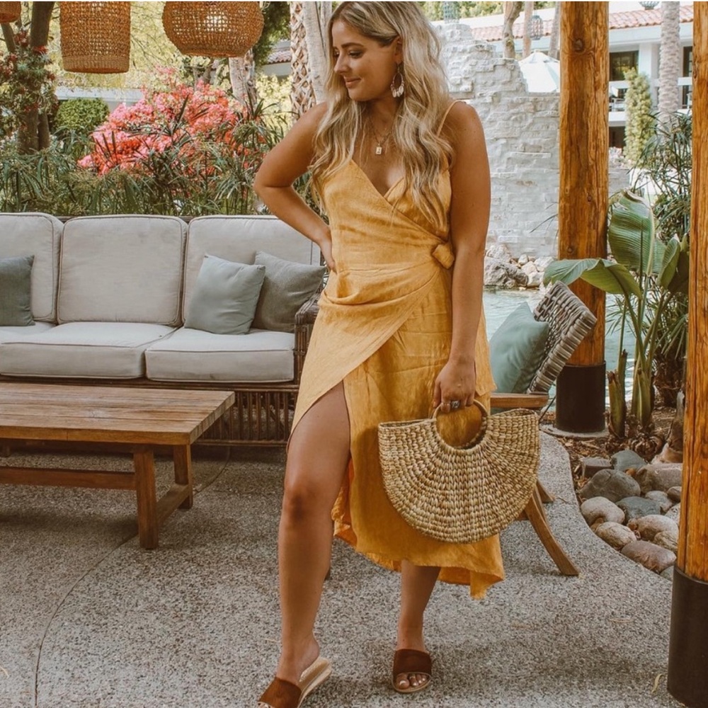 Saltwater Luxe wrap dress